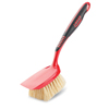 Short Handle Tampico Scrub Brushes (Color : Red White, Quantity : 6 per Case)