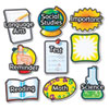 Learning Resources� Magnetic Subject Labels (Global Product Type : Classroom Decorations-Create Your Own, Theme : Subjects, Width [Nom] : 4 in)