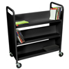 Carts+&+Stands: Luxor - Heavy-Duty Steel Book Truck with 6 Shelves