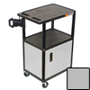 Luxor Endura Video Equipment Table with Cabinet LUX LE42C-G