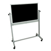 Presentation+Boards: Luxor - Reversible Magnetic Whiteboard/Chalk Board