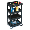 Non-locking Lid for General Purpose Cart (Color : Black, Quantity : 1 Lid)