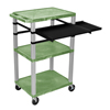 Luxor 42 Tuffy Presentation Station With Pullout Shelves and Electric LUX WTPSLP42GE-N