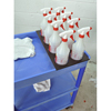 Bottle Holder (Color : Black, Size : 12 L x 7 W x 3 H, Material :Plastic)