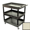 Luxor Three-Shelf Tub Cart LUX TC111-P