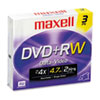 DVD Recordable Discs (3 Discs per Pack, DVD+RW)