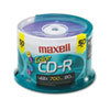 CD-R Recordable Discs (50 Discs per Pack, Branded Surface)