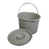 Medline - Bucket, Commode, With Lid, Handle