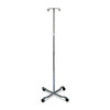 Medline - IV Pole, Standard, 2 Hook, 4 Casters