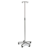Medline - IV Pole, Deluxe, 4 Hook