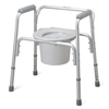 Medline - Commode, Alum, Height-Adj 16"-20" 300 lb Capacity