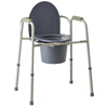 Medline - Commode, 3-In-1, Steel, Each