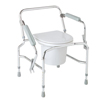 Medline - Commode, Drop Arm, Chrome Plated, Steel