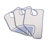 Medline - Bib, Adult, Impervious, Velcro, White, 21x33