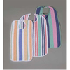 Medline - Bib, Terry Cloth, Velcro, 13-Oz, Bright Stripe, 22x36
