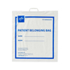 Medline - Bag, Patient Belonging, Rigid Handle, White, Print