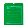 Medline - Bag, Patient Belonging, Lime Green, 18x20