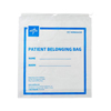 Medline - Bag, Patient Belonging, Drawstring, Clear