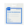 Medline - Bag, Patient, Belonging, Patch Handle, White