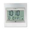 Radio-Controlled LCD TechTime II Table Alarm Clock