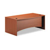 Mayline� Brighton Series Bow Front Desk Shell (Global Product Type : Desks-Desk Shell, Top Shape : Bow Front, Top Color/Finish : Cherry)