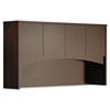 Mayline� Brighton Series Wood Door Hutch (Global Product Type : Hutches, Color(s) : Mocha, Width : 72 in)