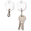 Snap-Hook Key Tags (White Tags)
