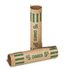 MMF Industries� Preformed Tubular Paper Coin Wrappers (Global Product Type : Cash/Coin Wrappers-Crimped End;Preformed Tubular, Wrapper Type : Crimped End, Denomination : Dimes)