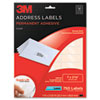 3M Permanent Adhesive Clear Mailing Labels (Global Product Type : Labels-Address, Label Size - text : 1 x 2 5/8, Label Color(s) : Clear)