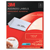 3M Permanent Adhesive Clear Mailing Labels (Global Product Type : Labels-Address, Label Size - text : 1 1/3 x 4, Label Color(s) : Clear)
