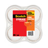Clear Mailing and Storage Tape with Handheld Dispenser