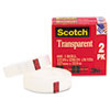 3M Scotch&reg; Transparent Glossy Tape MMM600H2