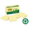 Recycled Canary Yellow Post-it� Note Pads