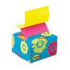 Post-it� Pop-up Notes Desk Grip Decorative Box (Pad Type : Pop-Up, Global Product Type : Self-Stick Pads-Pop-Up, Paper Color(s) : Alternating)