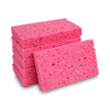 Small Cellulose Sponge (Size : 3.6 x 6.5 x .9 , Color : Pink, Quantity : 24 Packs of 2 per Case)