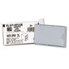 Colored Magnetic Label Holders for File Cabinets, Bookcases (Gray)