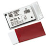 Colored Magnetic Label Holders for File Cabinets, Bookcases (Red)