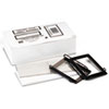 Spring-Lock Metal Label Holders for Binders (1-1/2 Binder Capacity)