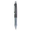 Dr. Grip™ Gel Ink Roller Ball Pen (Charcoal Gray, Metallic Barrel)