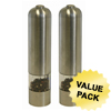 iTouchless Automatic Stainless Steel Pepper & Salt Grinder (Pair) ITO PM001CCS