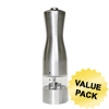 iTouchless EZ Hold Electronic Stainless Steel Salt & Pepper Mill ITO PM003SCS