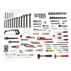 172 Pc Railroad Roadway Mechanics Sets