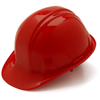 head+protection: Pyramex Safety Products - Cap Style 6-Point Ratchet Suspension Hard Hat