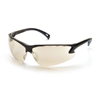 eye+protection: Pyramex Safety Products - Venture 3™ Eyewear IO Mirror Lens with Black Frame
