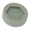 Floor Guard For Wire Units (Color : Chrome, Quantity : 1 Each)