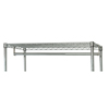Hang Bar for Wire Units (Color : Chrome, Quantity : 1 Each)