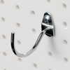 Q-Peg Wall Curved Hooks  (Quantity : 10 per Case, Size : 3-3/4 , 3-3/4 )