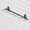 Q-Peg Wall Multi-Prong Tool/ Wrench Holders (Quantity : 5 per Case, Size : For 1/8 or 1/4 Pegboard)