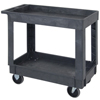 Quantum Storage Systems Mobile Plastic Cart QNT PC3518-33-3-EA