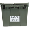 3 x 5 Inch Clear Label Holders (Color : Clear, Quantity : 24 per Case, Size : 3 x 5 )